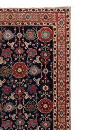 A Kuba Wool Gallery Carpet
