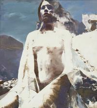 Woman In A White Robe,