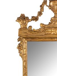 An Italian Giltwood Pier Mirror