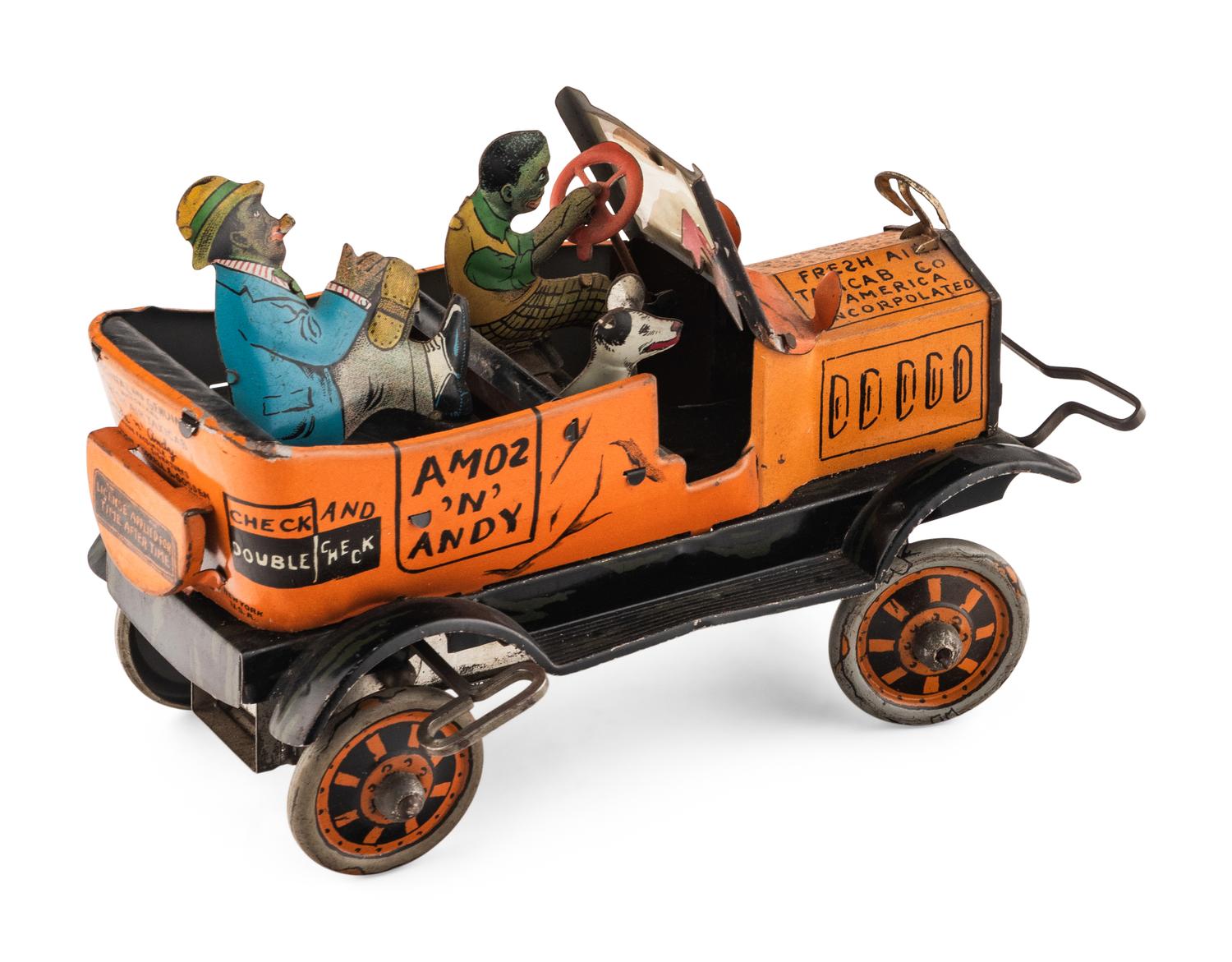 Two Marx Tin Lithograph Toy Cars