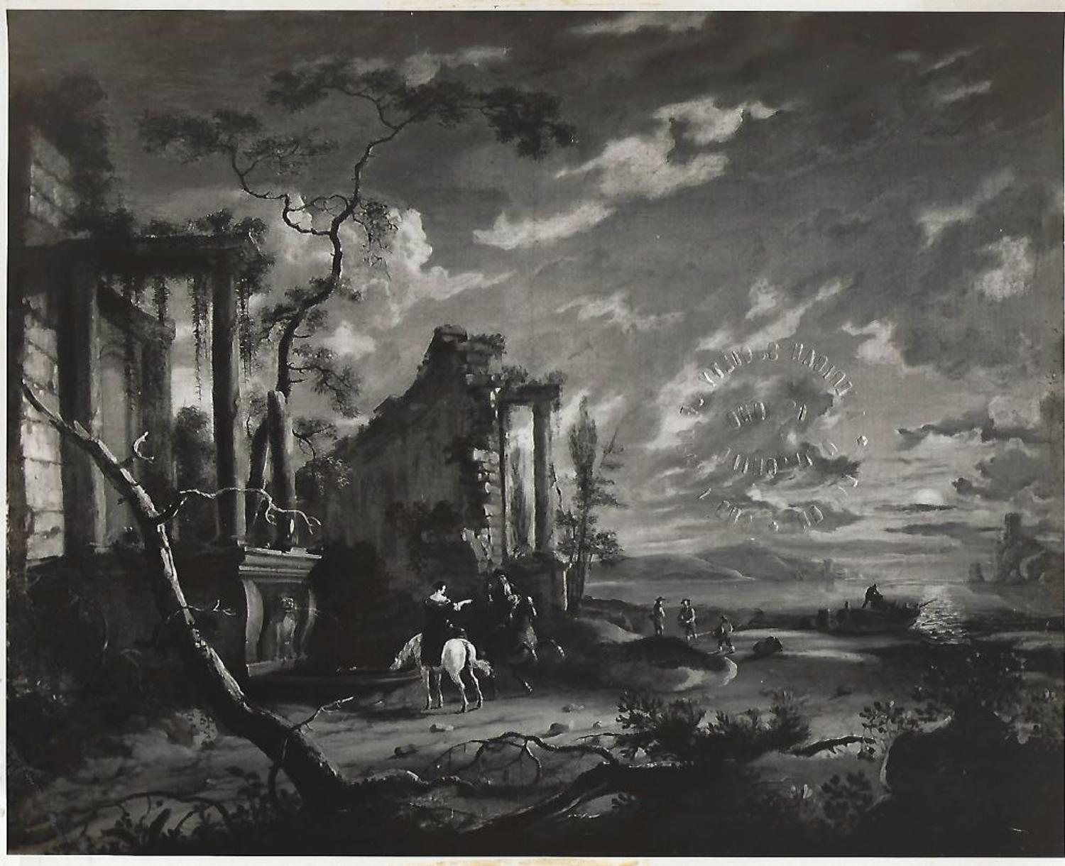 Attributed to Hubert Robert (French, 1733-1808)