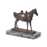 Jean-François-Théodore Gechter (French, 1796-1844), Arab Horse with Saddle