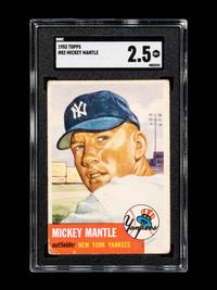 A 1953 Topps Mickey Mantle Baseball Card No. 82 (SGC 2.5 GOOD+)