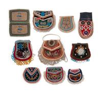 Collection of Eastern Woodland Beaded Coin Purses