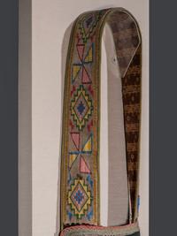 Anishinaabe Loom Beaded Bandolier Bag
