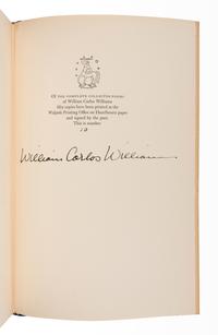 WILLIAMS, William Carlos (1883-1963). The Complete Collected Poems . Norfolk, CT: New Directions, 1938.