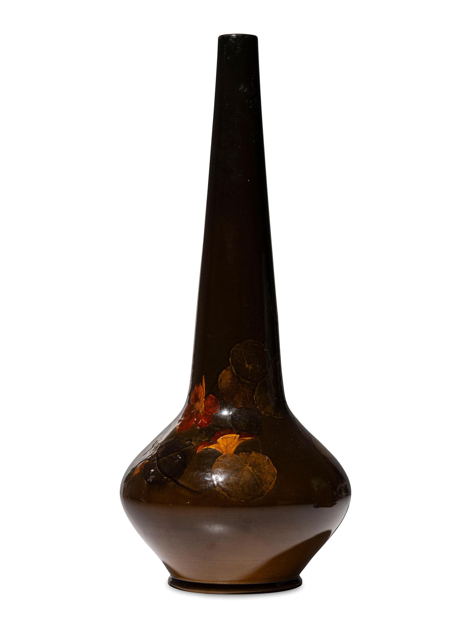 A Matthew Daly for Rookwood Pottery Iris Glaze Vase