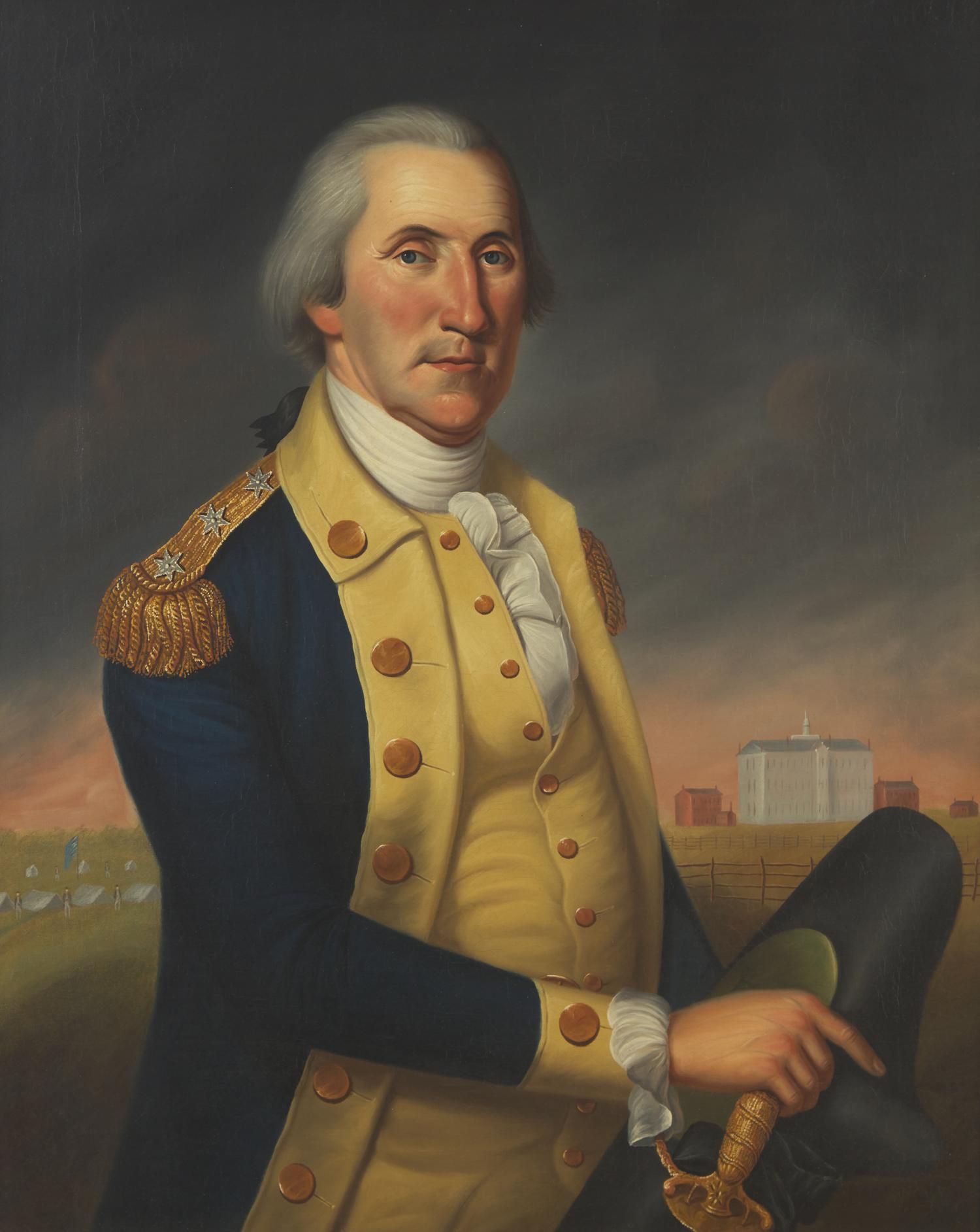 Charles Peale Polk (1767-1822), A Portrait Of General George Washington At Princeton