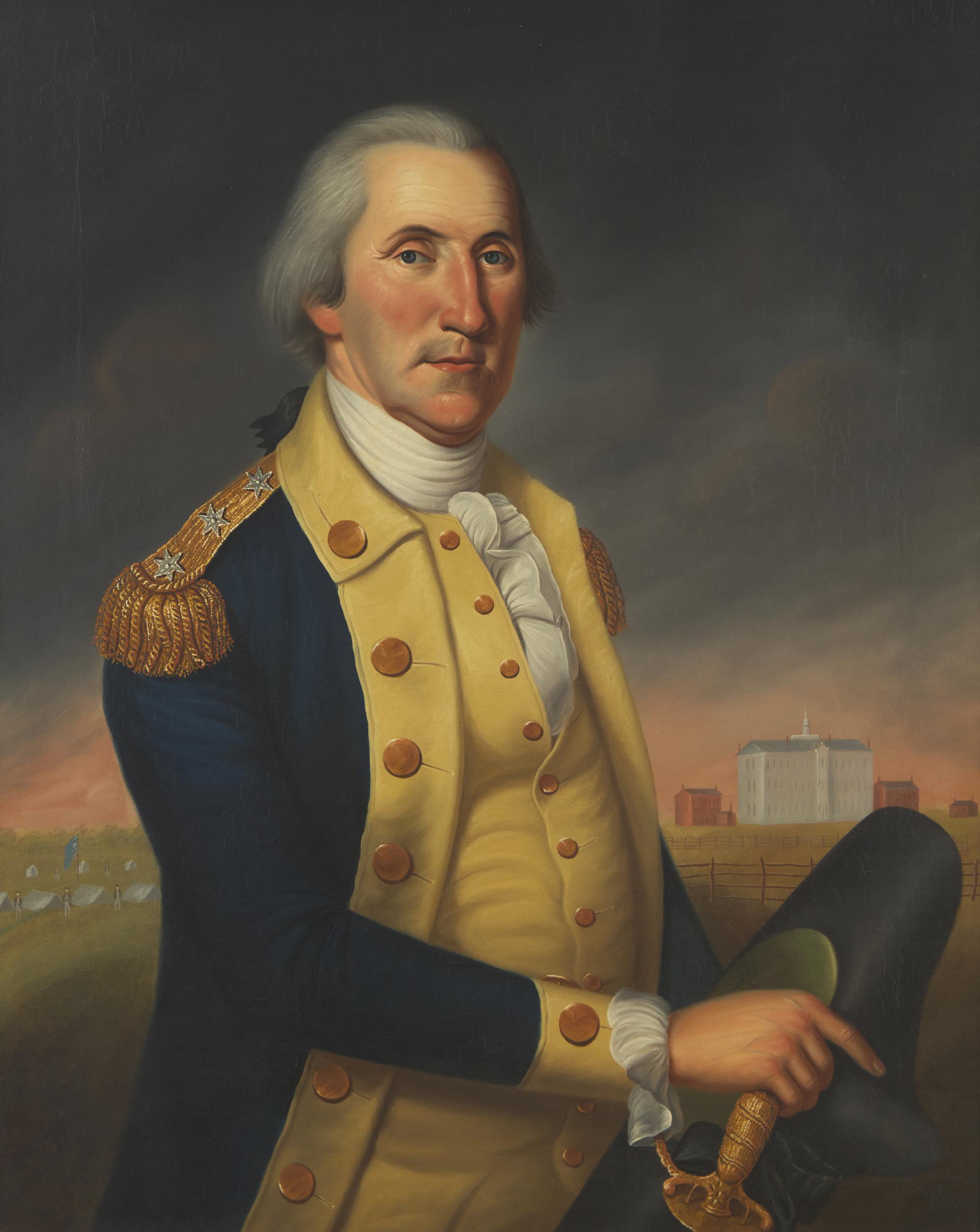 Charles Peale Polk (1767-1822), A Portrait Of General George Washington At Princeton