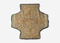 A Chinese “Dragon” Robe Fragment and An Indian or Kashmiri Embroidered Shawl