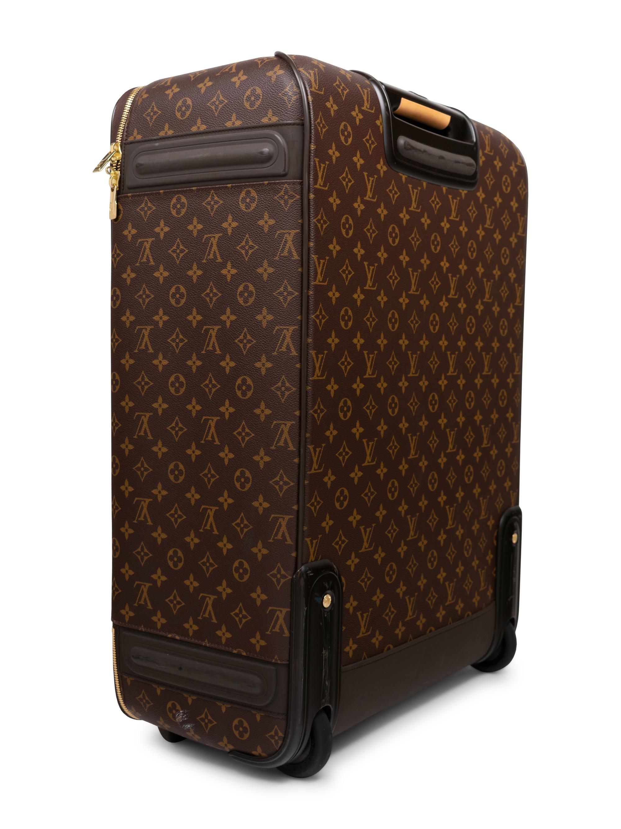 Louis Vuitton Monogram Pegase 65 Rolling Suitcase, 2011