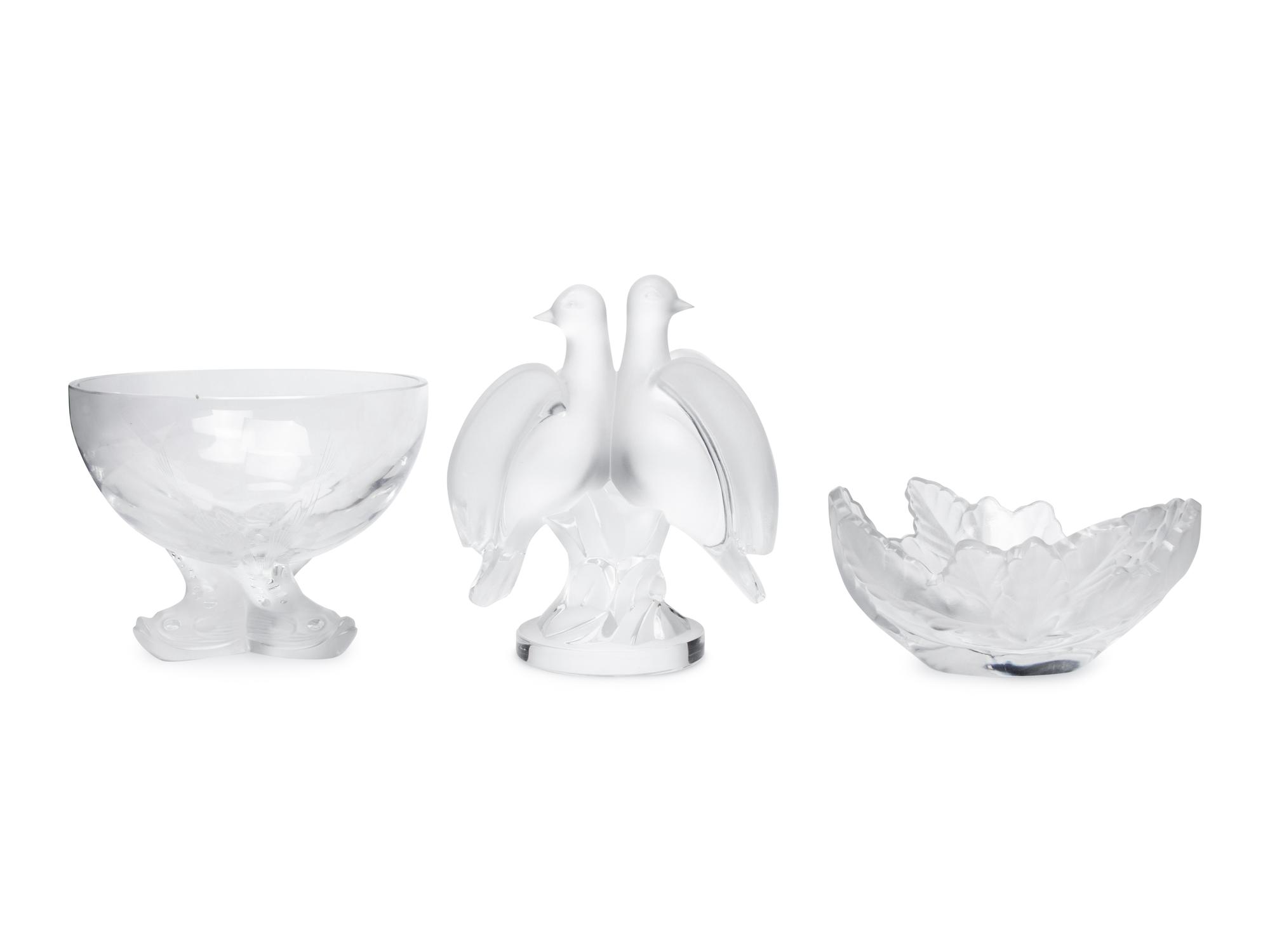 Three Lalique Articles