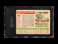 A 1955 Topps Hank Aaron Baseball Card No. 47 (SGC 4)