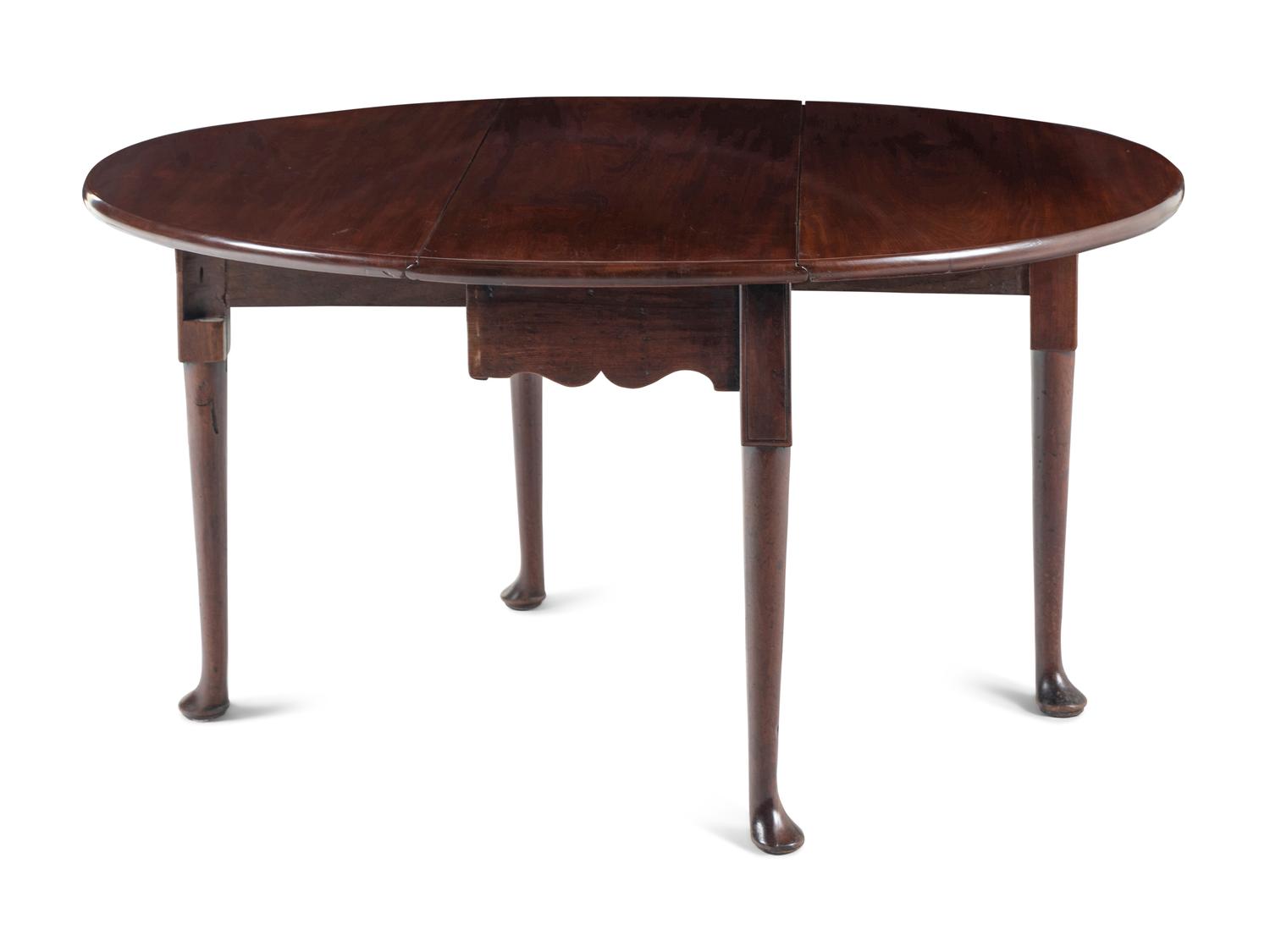A George III Mahogany Drop-Leaf Table