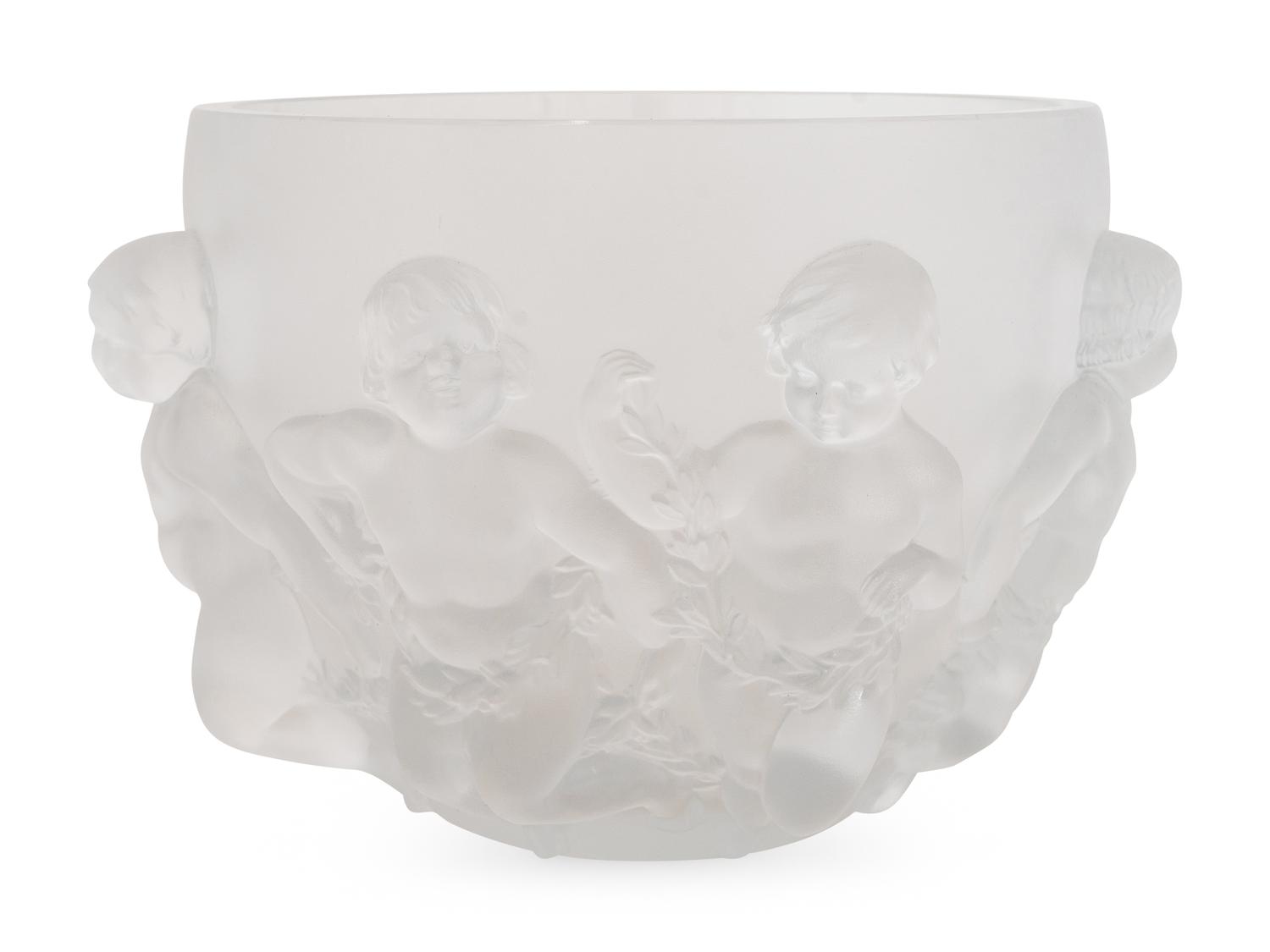 A Lalique Luxembourg Bowl