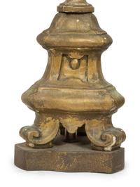 A Pair of Italian Giltwood Lamps