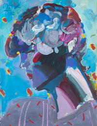 Peter Max (American, b. 1937) — Palm Springs Lady, 1982