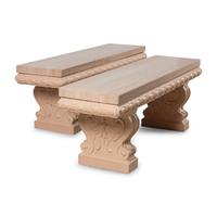 A Pair of Marble Low Tables