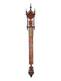 An English Walnut Barometer