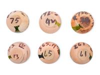 A Set of Forty-Six Glazed Pottery Bowls