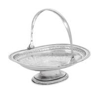 A Russian Silver Cake Basket