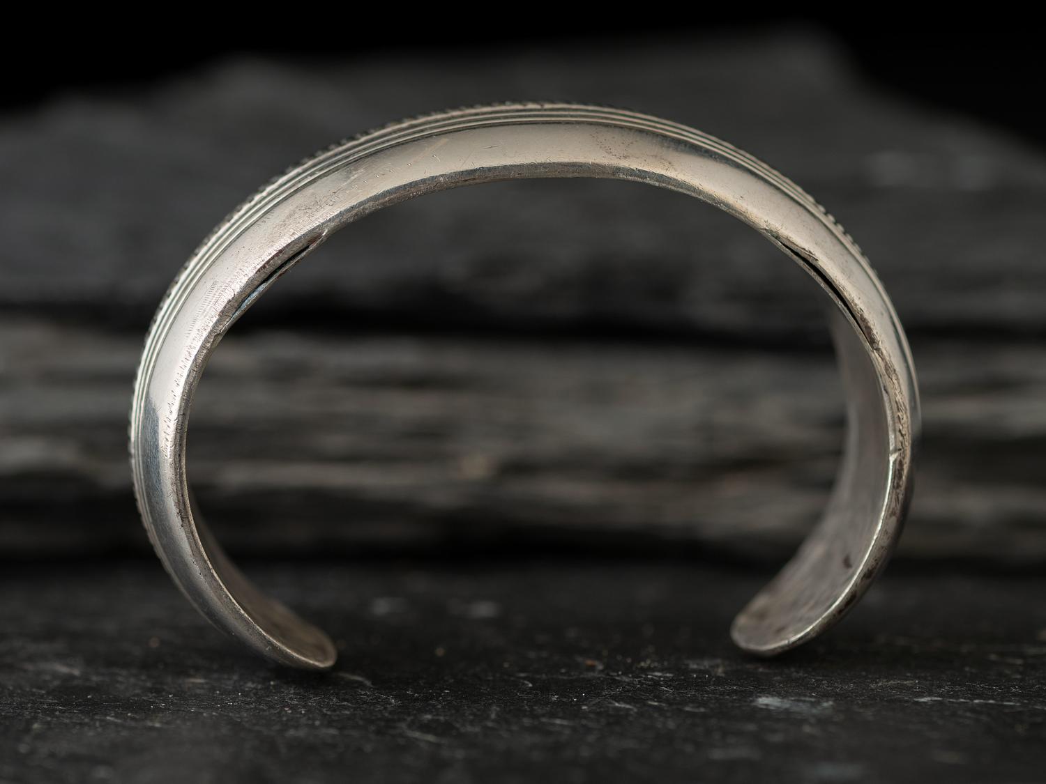 Navajo Sterling Silver Cuff Bracelets