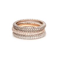 SIDNEY GARBER, COLLECTION OF DIAMOND BANDS