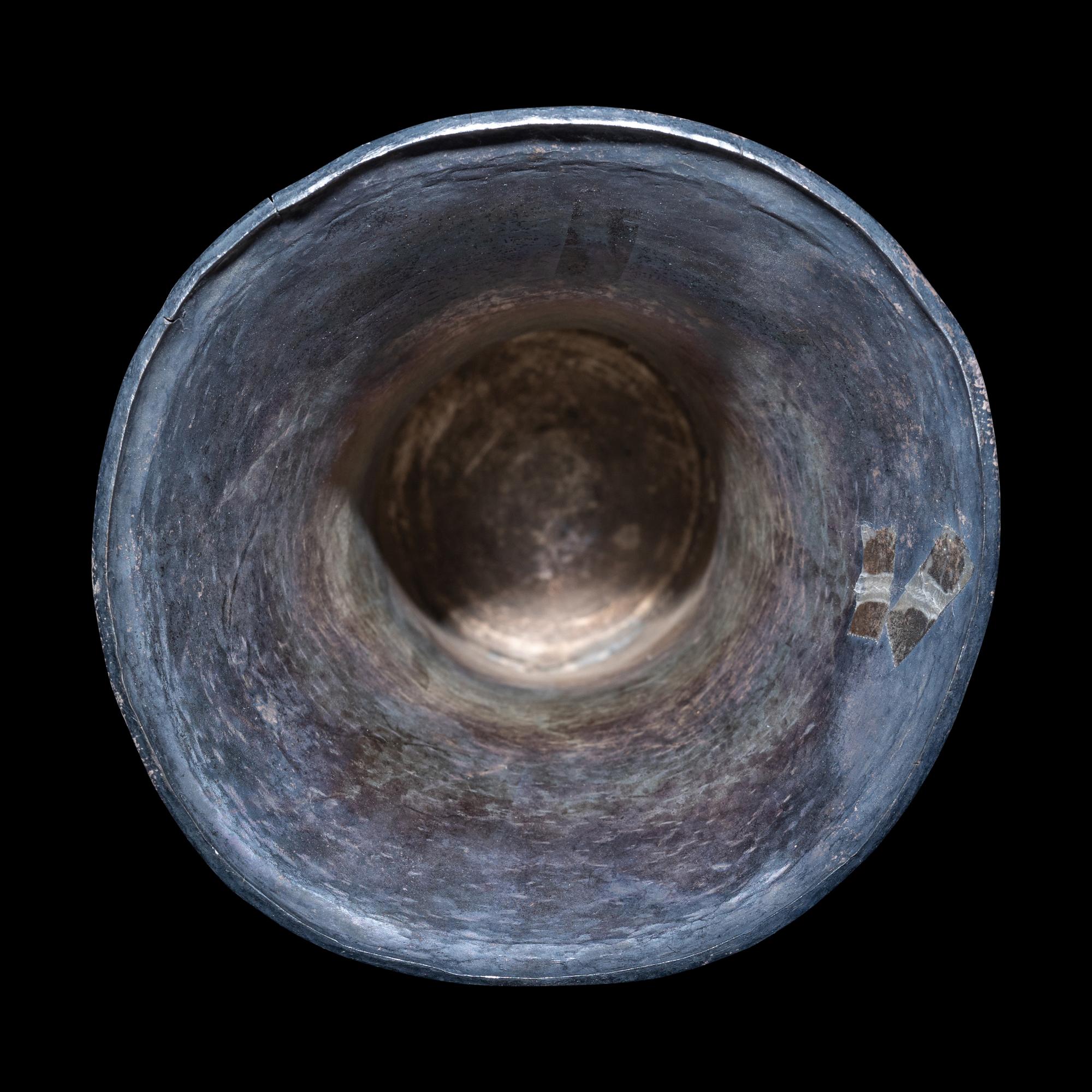 A Huari Silver Kero