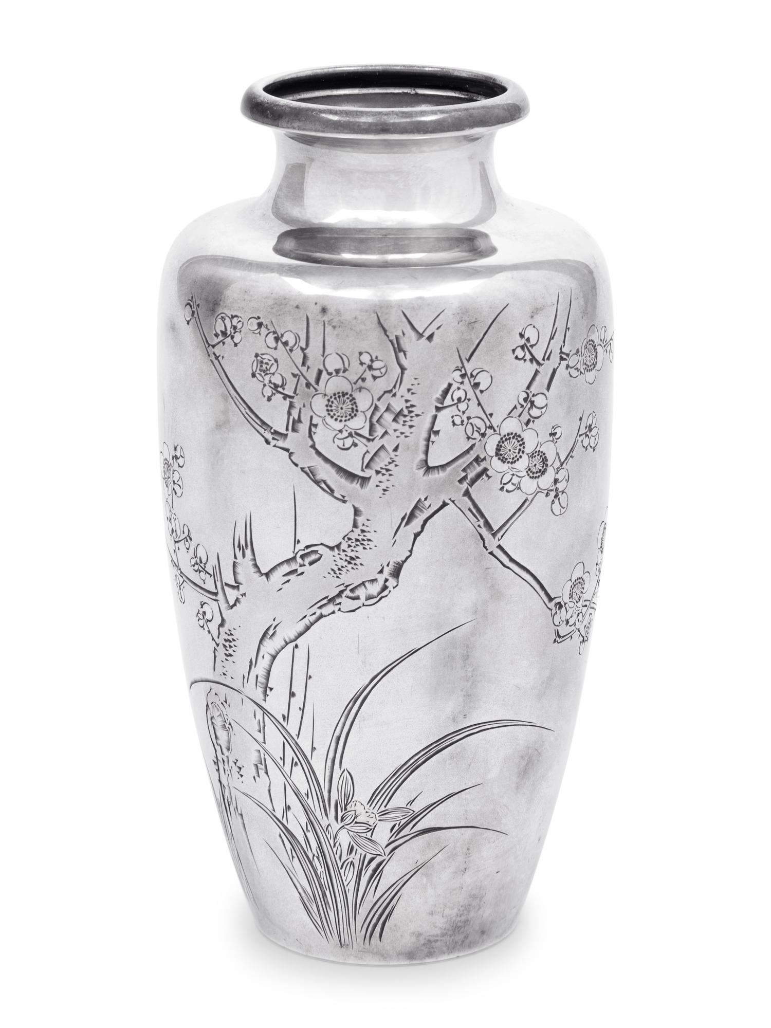 A Silver Vase