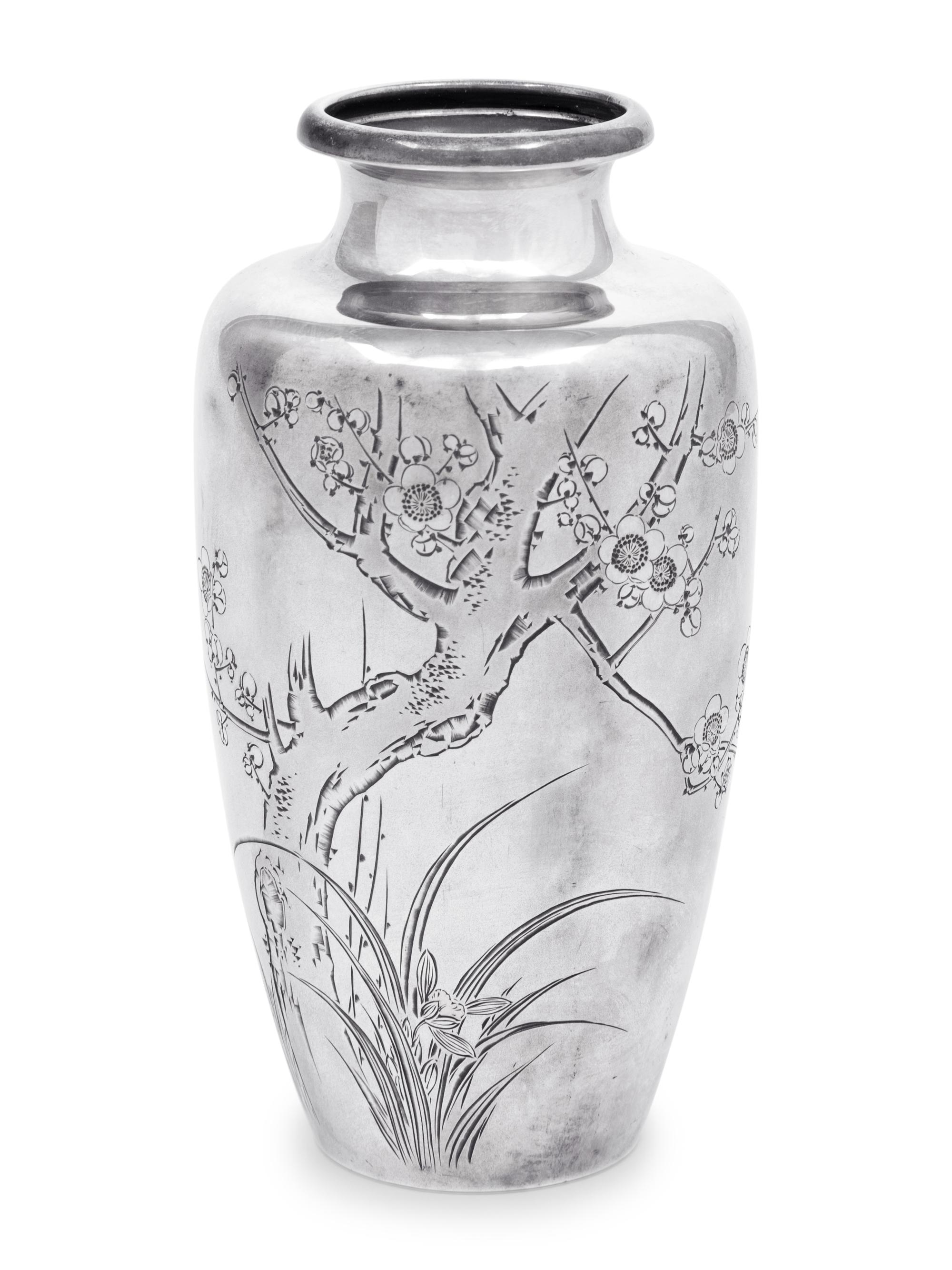 A Silver Vase