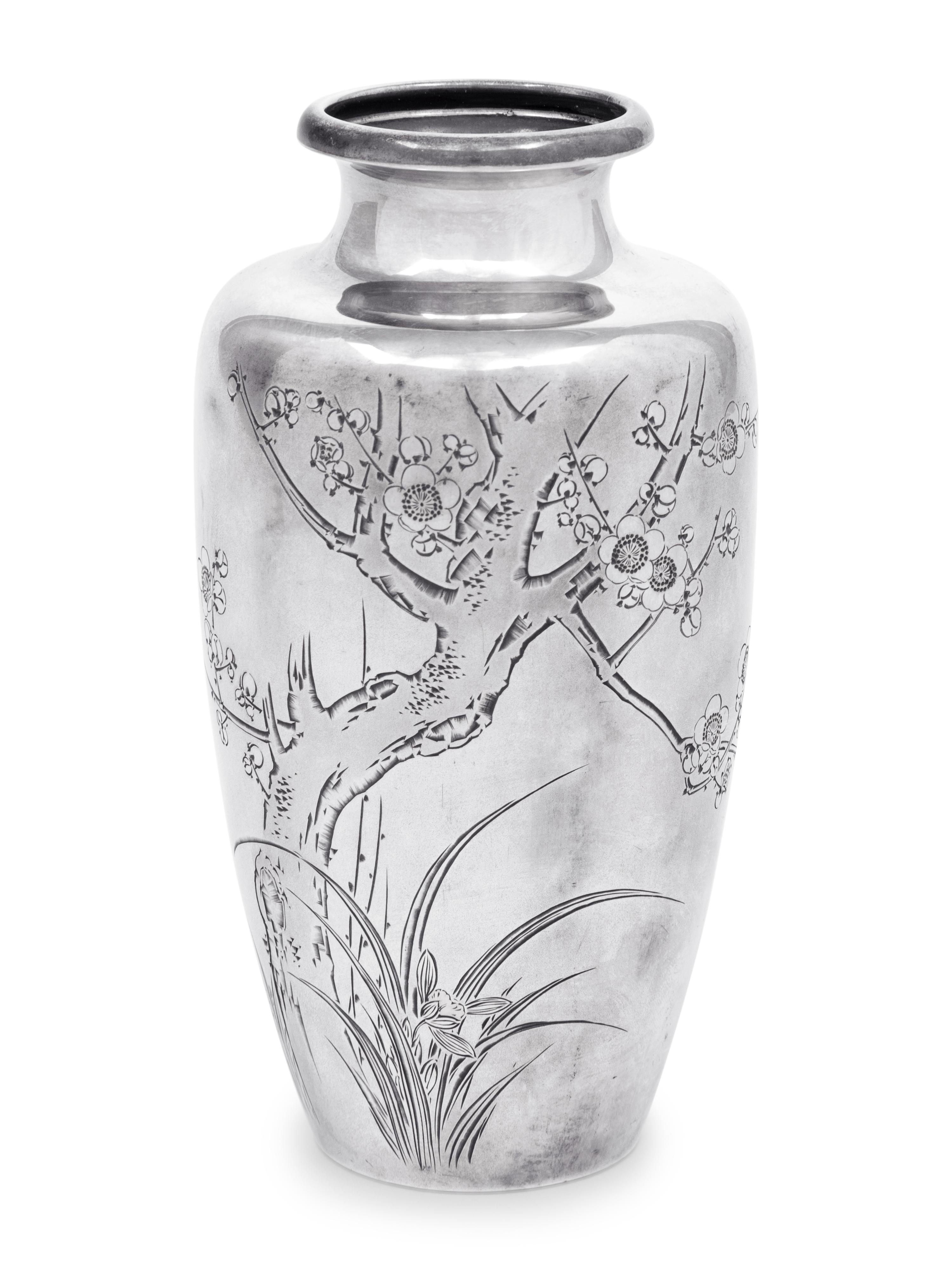 A Silver Vase