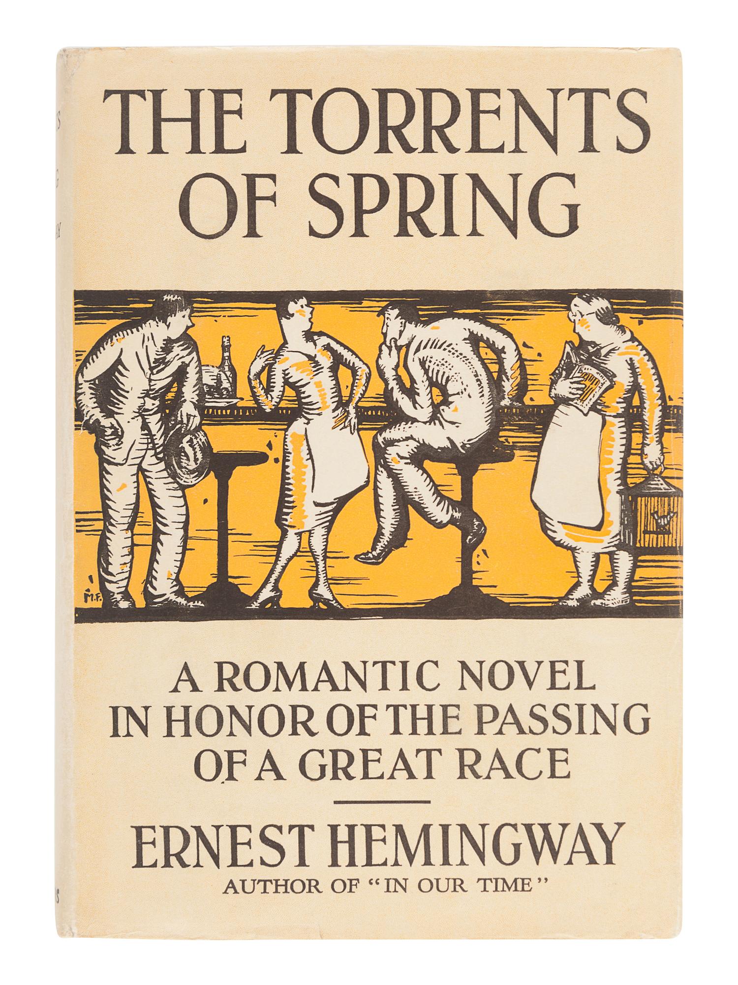 HEMINGWAY, Ernest (1899-1961). The Torrents of Spring. New York: Scribner's, 1926.