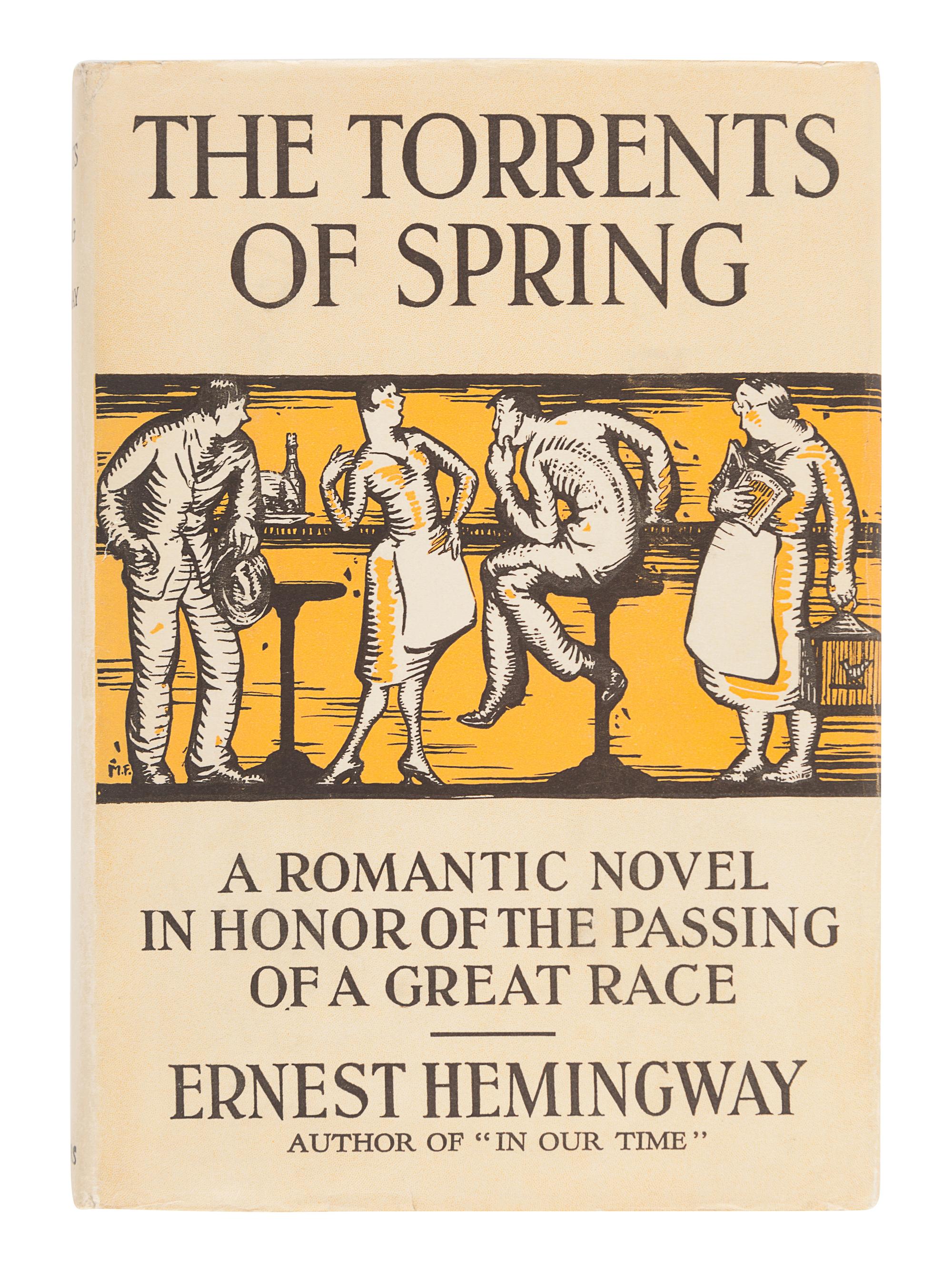 HEMINGWAY, Ernest (1899-1961). The Torrents of Spring. New York: Scribner's, 1926.