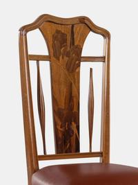 Marquetry Side Chair
