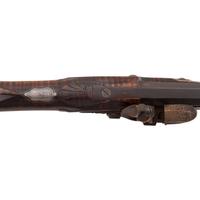 Contemporary Fullstock Flintlock Rifle by John Bivens