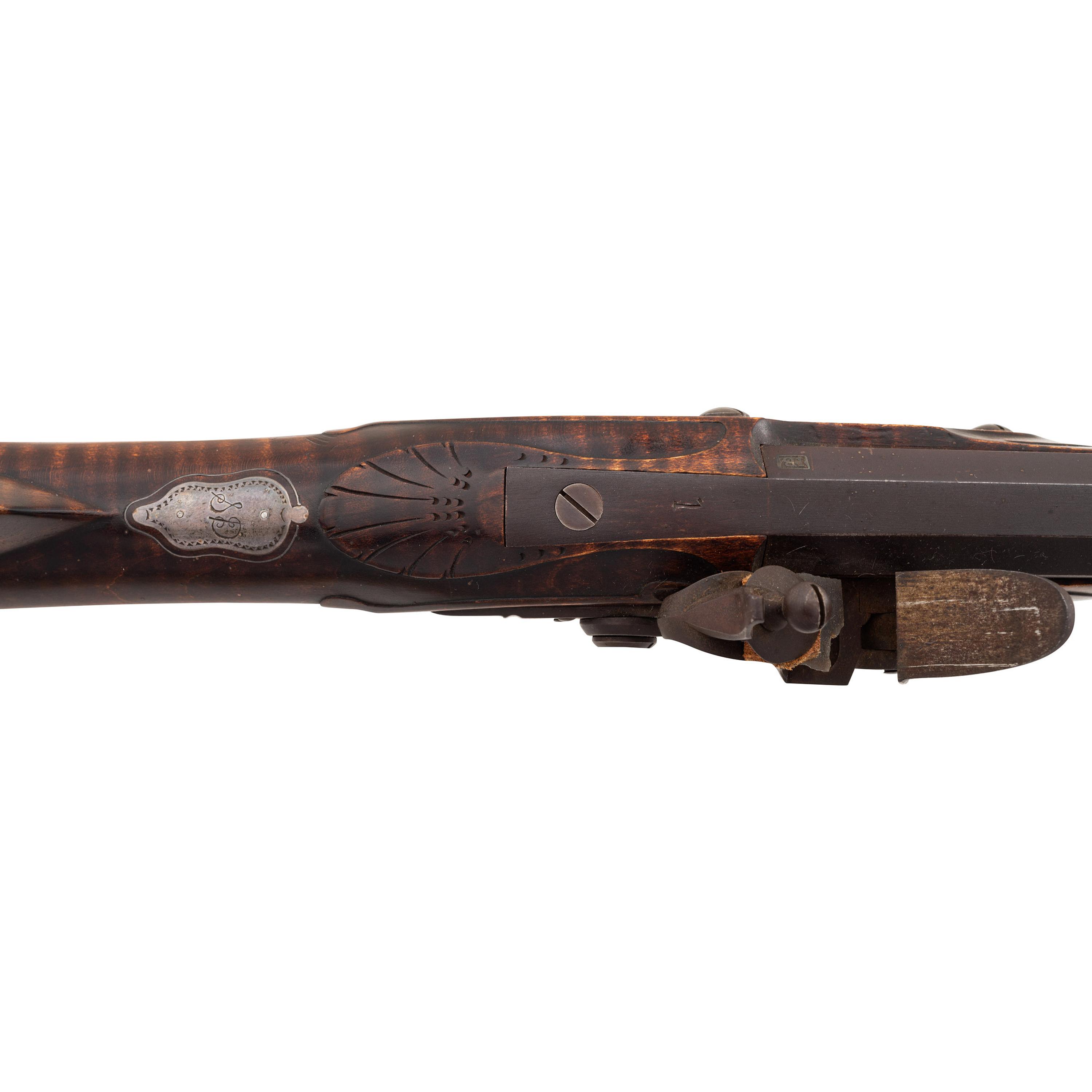 Contemporary Fullstock Flintlock Rifle by John Bivens