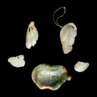 Five Chinese Jade and Jadeite Carvings