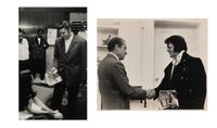 Elvis Presley, 1956 and Untitled (Elvis and Nixon ) (two works)