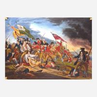 Othniel S. Spang (1822-1898), After John Trumbull (1756-1843) The Battle of Bunker's Hill, June 17, 1775, dated "1854"
