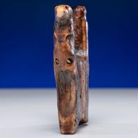 Iñupiat Fossilized Walrus Ivory Harpoon Rest, with Seals