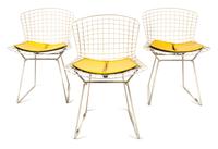 Harry Bertoia (Italian, 1915-1978), KNOLL, three chairs