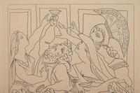 Le festin (The Banquet) from Lysistrata (with colophon)