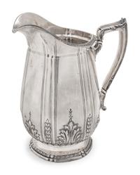 An American Silver Water Pitcher