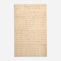 [American Revolution] (Greene, Nathanael) Manuscript Letter