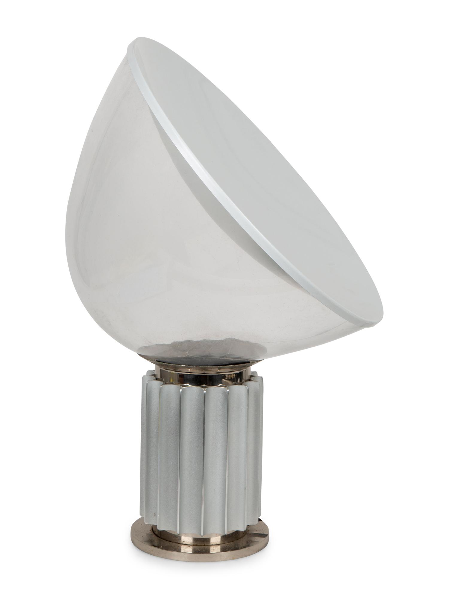 Achille Castiglioni (1918-2002) & Pier Castiglioni (1913-1968) for Flos Taccia Lamp — Italy, 1970s