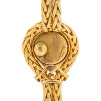 JAEGER-LECOULTRE FOR KUTCHINSKY, 18K YELLOW GOLD AND DIAMOND WATCH