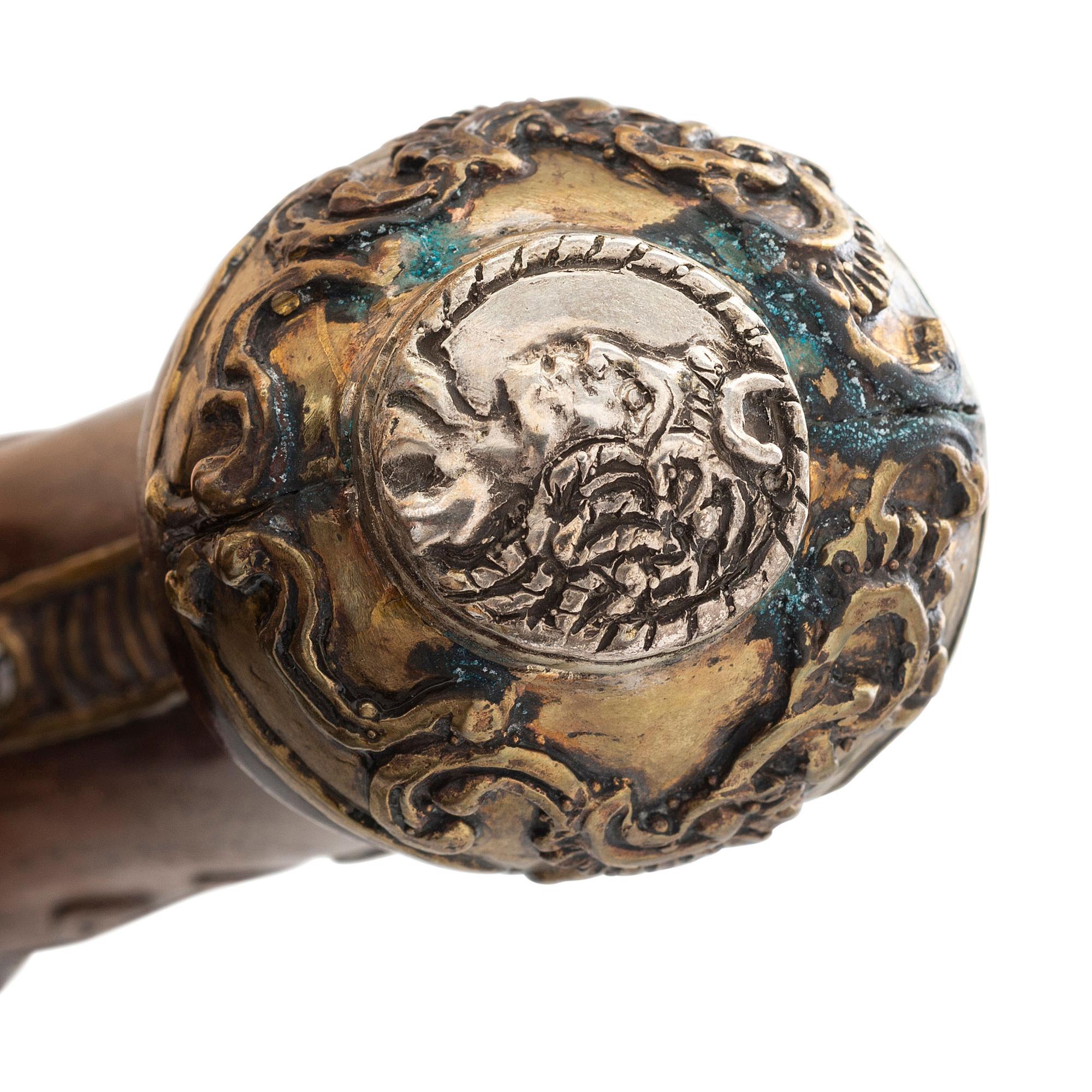 Contemporary Cased Spanish Miquelet-Style Pistols