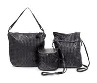 Three Bottega Veneta Leather Intrecciato Bags