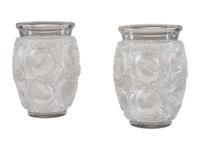 A Pair of Lalique Bagatelle Vases