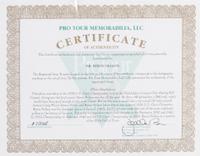 A Large Group of Masters Golf Champions Signed Autograph Displays,